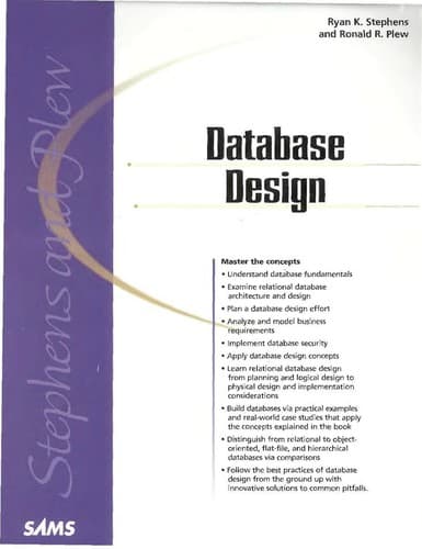 Tapa de Database design