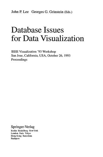 Tapa de Database issues for data visualization