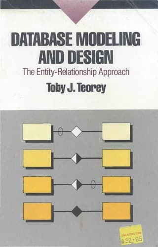 Tapa de Database modeling and design