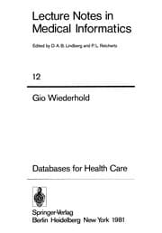Tapa de Databases for Health Care