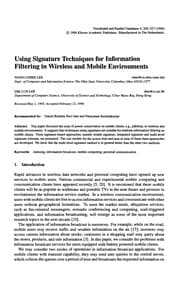 Tapa de Databases and mobile computing