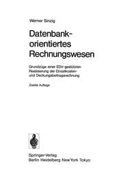 Tapa de Datenbankorientiertes Rechnungswesen