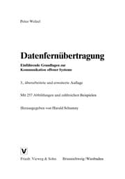 Tapa de Datenfernübertragung