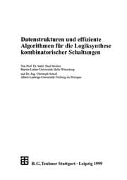 Tapa de Datenstrukturen und effiziente Algorithmen für die Logiksynthese kombinatorischer Schaltungen