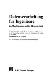 Tapa de Datenverarbeitung für Ingenieure