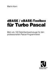 Tapa de dBASE/xBASE-Toolbox für Turbo Pascal