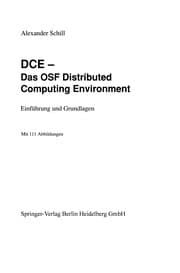 Tapa de DCE -- Das OSF Distributed Computing Environment