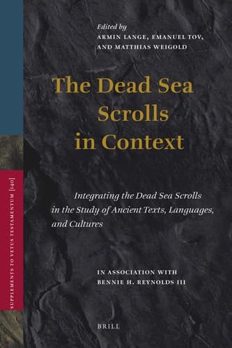 Tapa de The Dead Sea scrolls in context