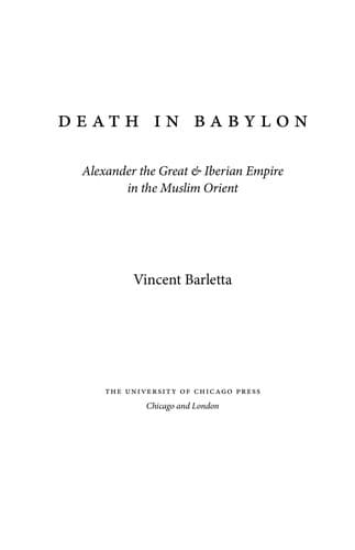 Tapa de Death in Babylon