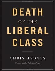 Tapa de Death of the liberal class