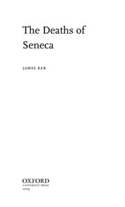 Tapa de The deaths of Seneca
