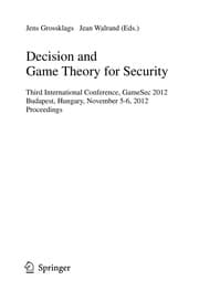 Tapa de Decision and Game Theory for Security