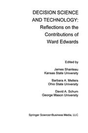Tapa de Decision Science and Technology