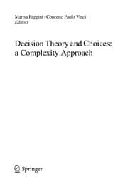 Tapa de Decision theory and choices