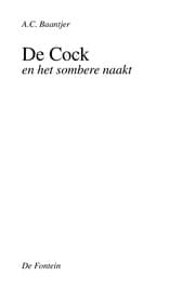 Tapa de De Cock en het sombere naakt