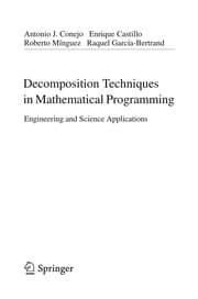 Tapa de Decomposition techniques in mathematical programming