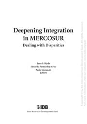 Tapa de Deepening integration in Mercosur