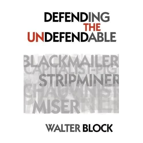 Tapa de Defending the undefendable