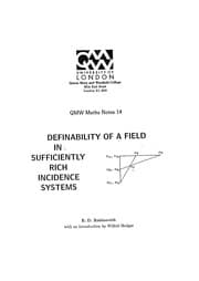 Tapa de Definability of a field in sufficiently rich incidence systems
