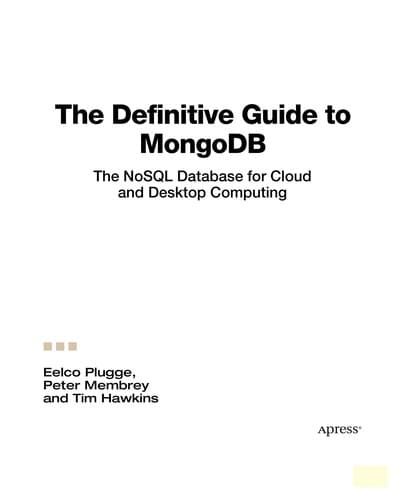 Tapa de The Definitive Guide to MongoDB