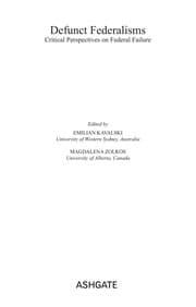 Tapa de Defunct federalisms