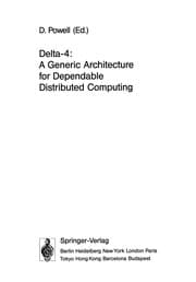 Tapa de Delta-4: A Generic Architecture for Dependable Distributed Computing