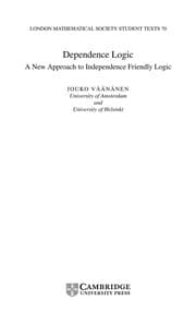 Tapa de Dependence logic