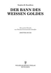 Tapa de Der bann des weissen goldes