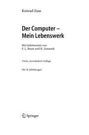 Tapa de Der Computer - Mein Lebenswerk (German Edition)