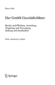 Tapa de Der GmbH-Geschäftsführer