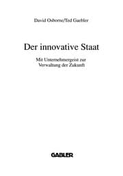 Tapa de Der innovative Staat