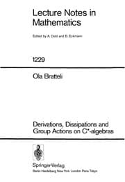 Tapa de Derivations, dissipations, and group actions on C*-algebras