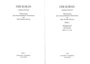 Tapa de Der Koran