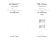 Tapa de Der Koran