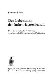 Tapa de Der Lebenssinn der Industriegesellschaft