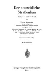 Tapa de Der neuzeitliche Straßenbau