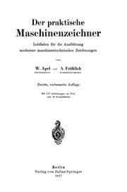 Tapa de Der praktische Maschinenzeichner