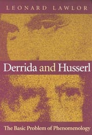Tapa de Derrida and Husserl