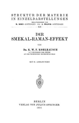 Tapa de Der Smekal-Raman-Effekt