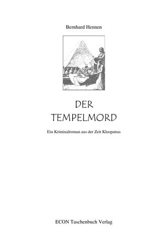 Tapa de Der Tempelmord
