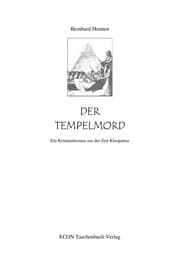Tapa de Der Tempelmord