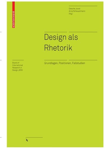 Tapa de Design als Rhetorik
