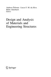 Tapa de Design and Analysis of Materials and Engineering Structures