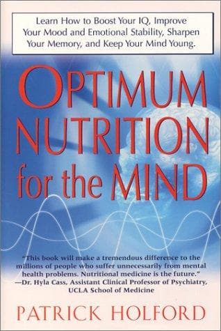 Tapa de Optimum Nutrition for the Mind