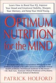 Tapa de Optimum Nutrition for the Mind