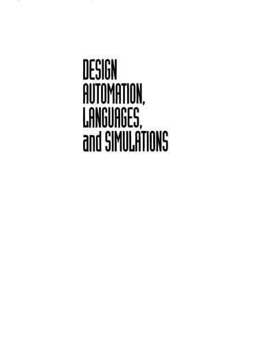 Tapa de Design automation, languages, and simulations