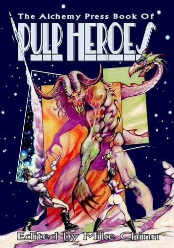 Tapa de The Alchemy Press Book of Pulp Heroes