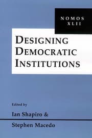 Tapa de Designing democratic institutions