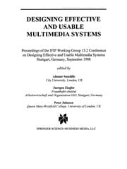 Tapa de Designing Effective and Usable Multimedia Systems