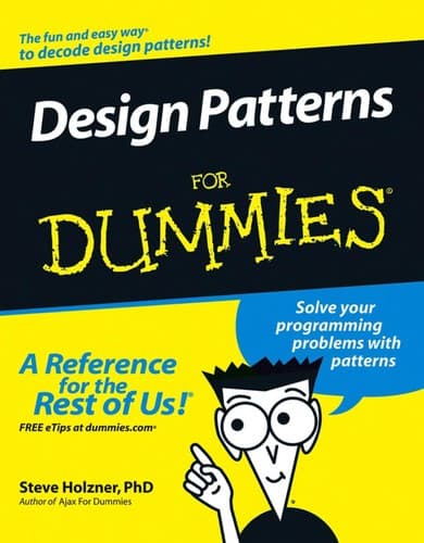 Tapa de Design patterns for dummies